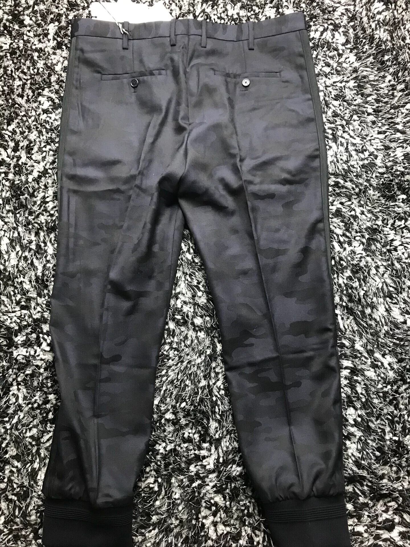 Neil Barrett Neil Barrett Wool Blend Tapered Pants Size US 31 - 2 Thumbnail