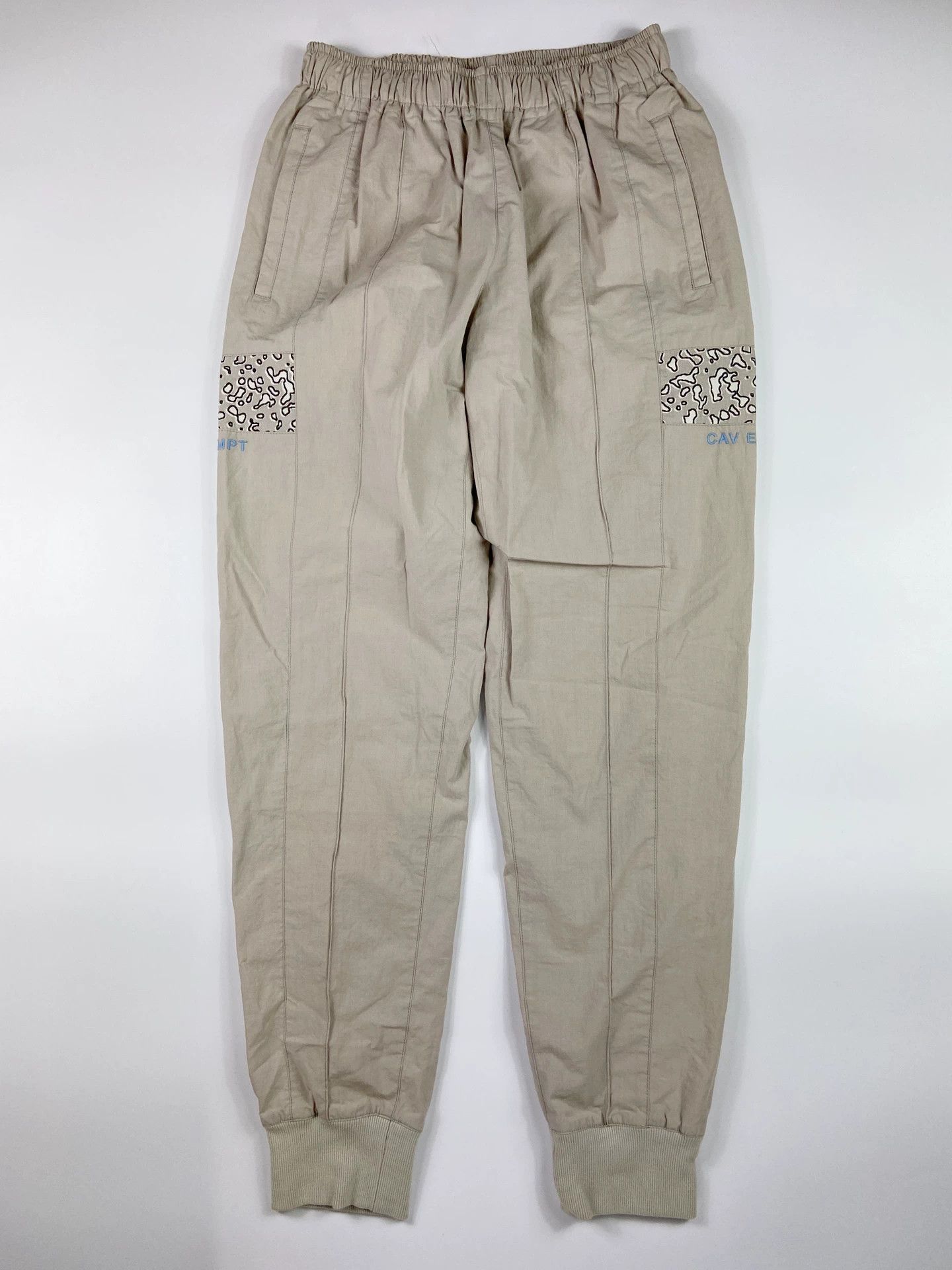 Cav Empt cavempt c.e track bottoms in beige color Size US 34 / EU 50 - 2 Thumbnail
