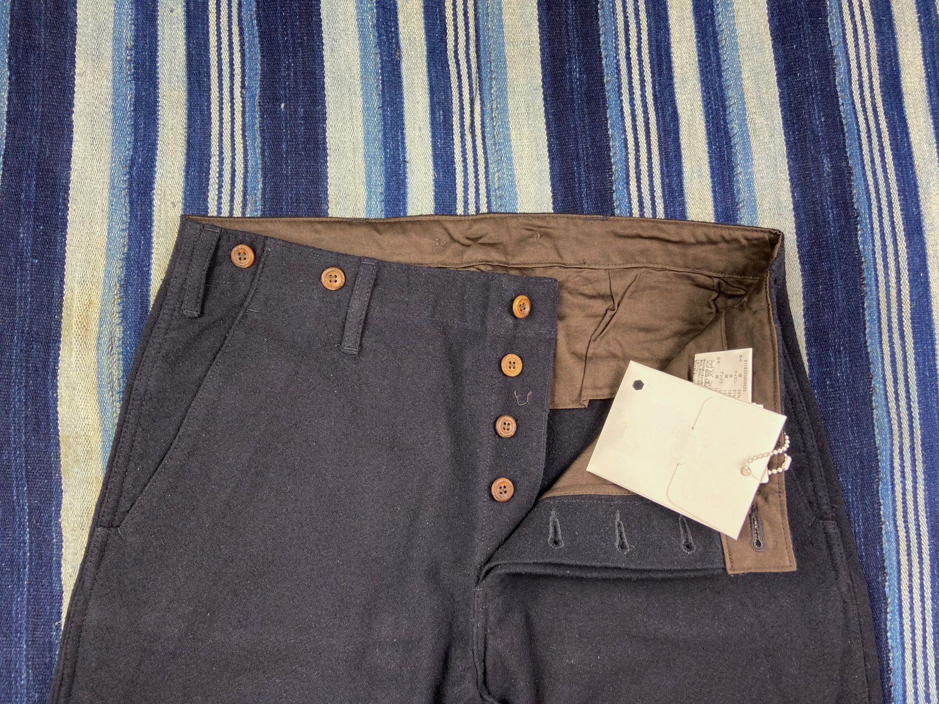 Visvim visvim battalion pants in navy blue Size US 30 / EU 46 - 4 Thumbnail