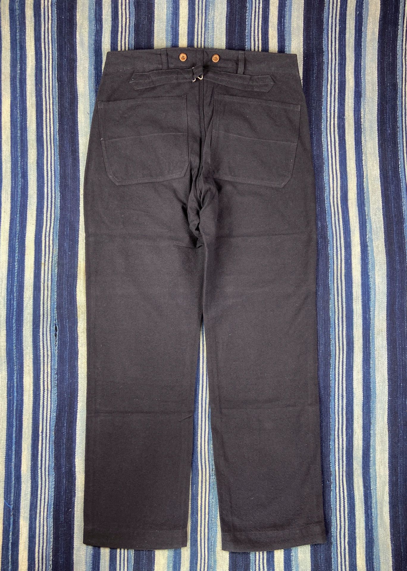 Visvim visvim battalion pants in navy blue Size US 30 / EU 46 - 3 Thumbnail