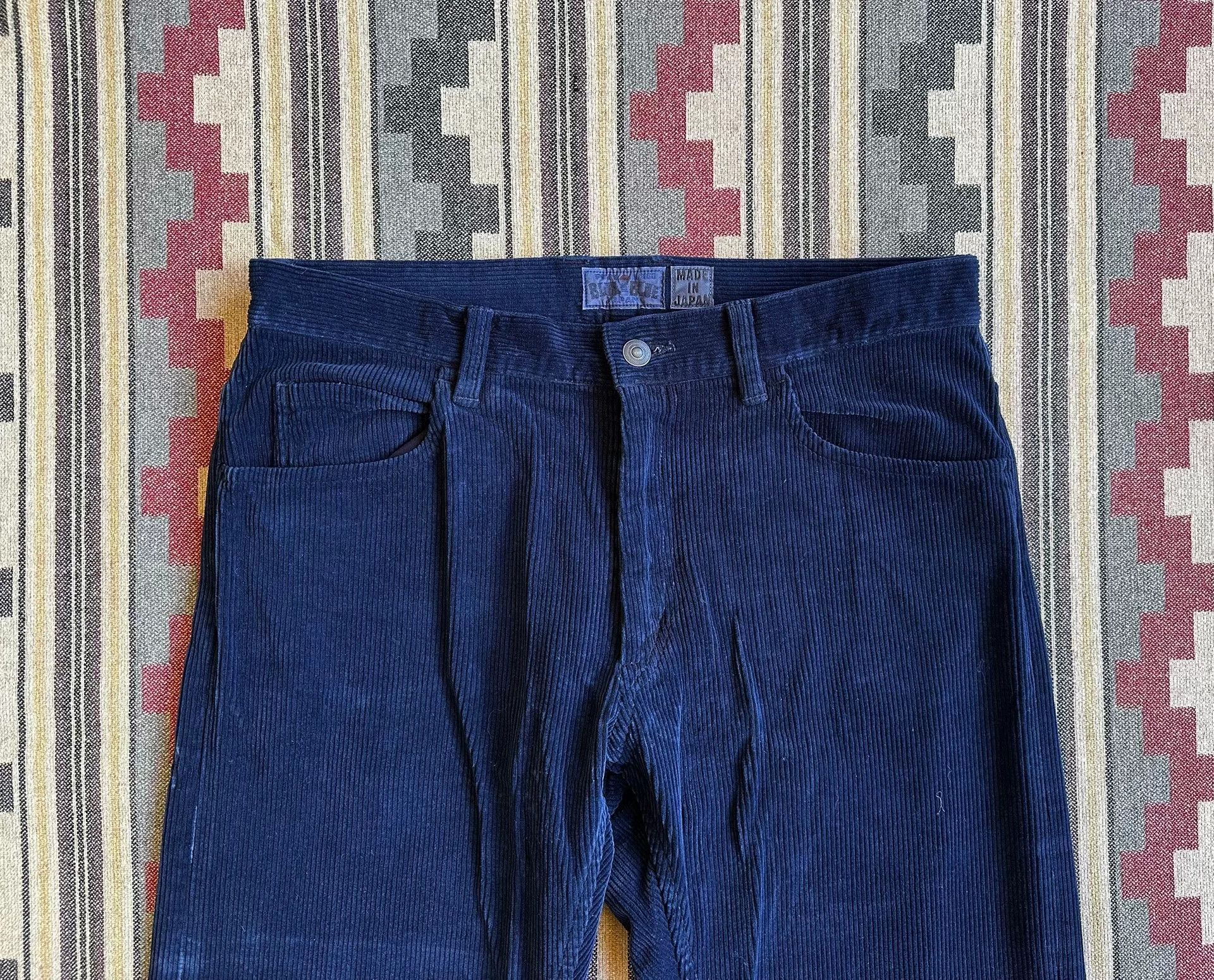 Blue Blue Japan blue blue japan indigo corduroy casual pants Size US 28 / EU 44 - 3 Thumbnail