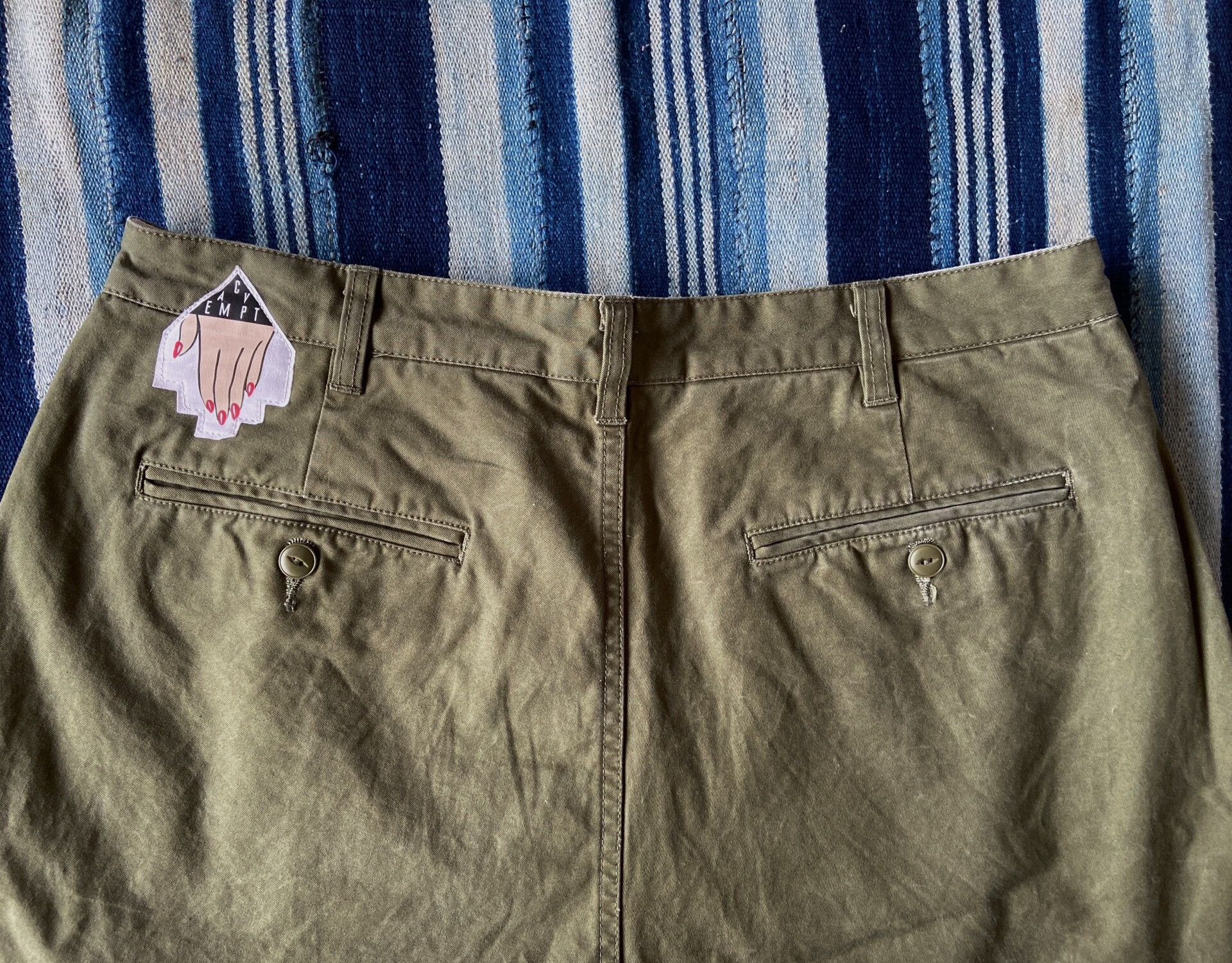 Cav Empt cavempt split color chino shorts Size US 30 / EU 46 - 4 Thumbnail