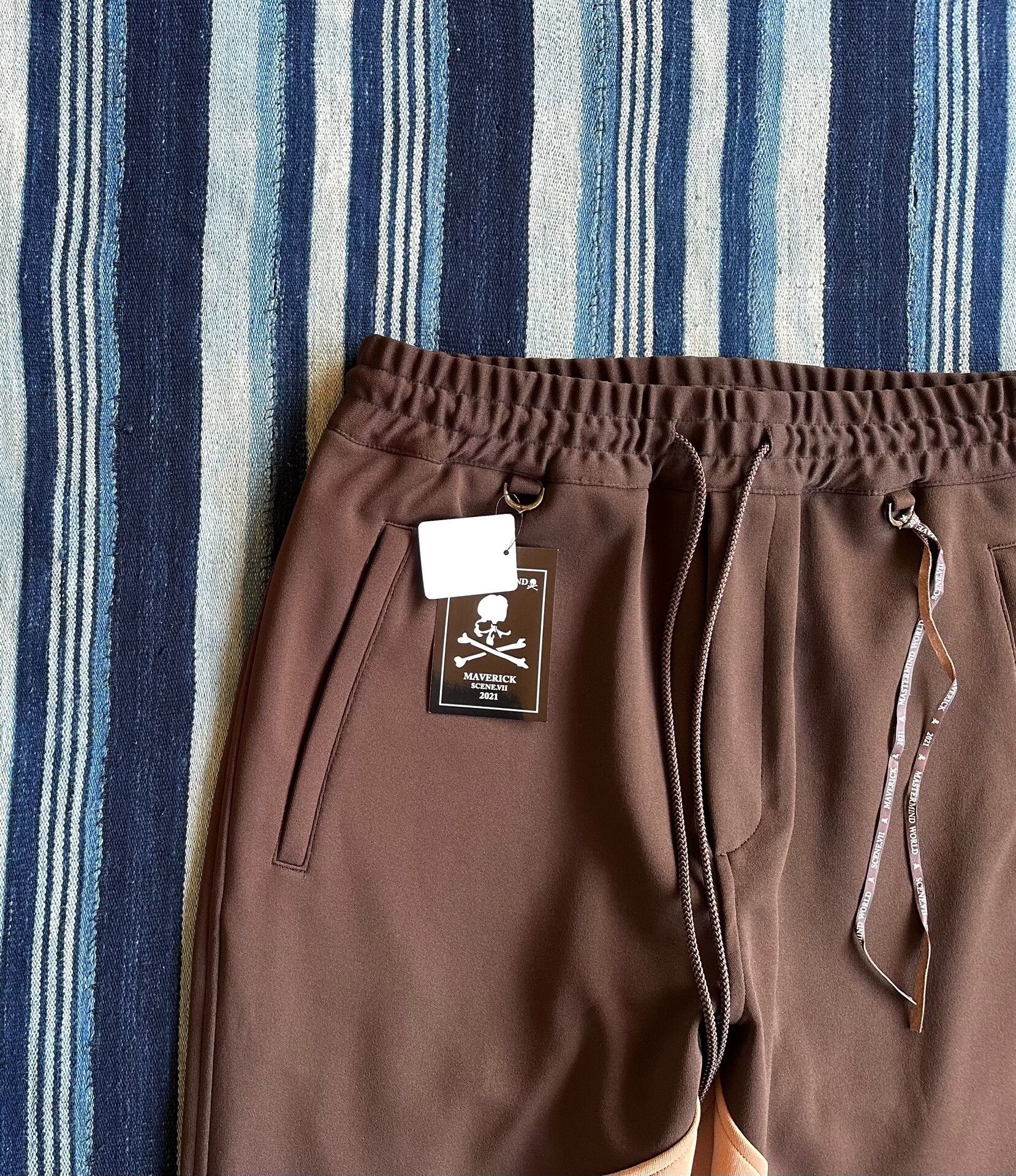 Mastermind Japan mastermind mmj 21ss color block jogger pants Size US 32 / EU 48 - 3 Thumbnail