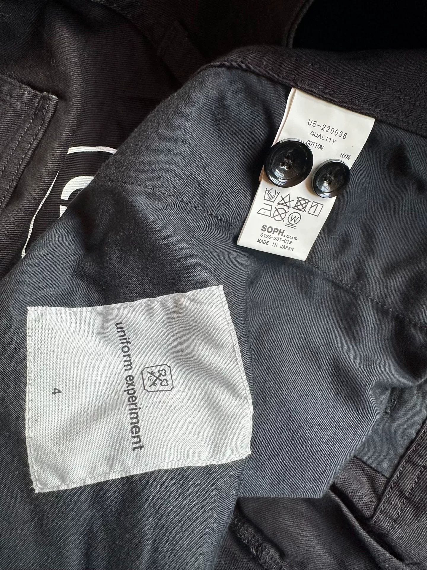 uniform experiment tapered utility pants by uniform experiment Size US 34 / EU 50 - 5 Thumbnail