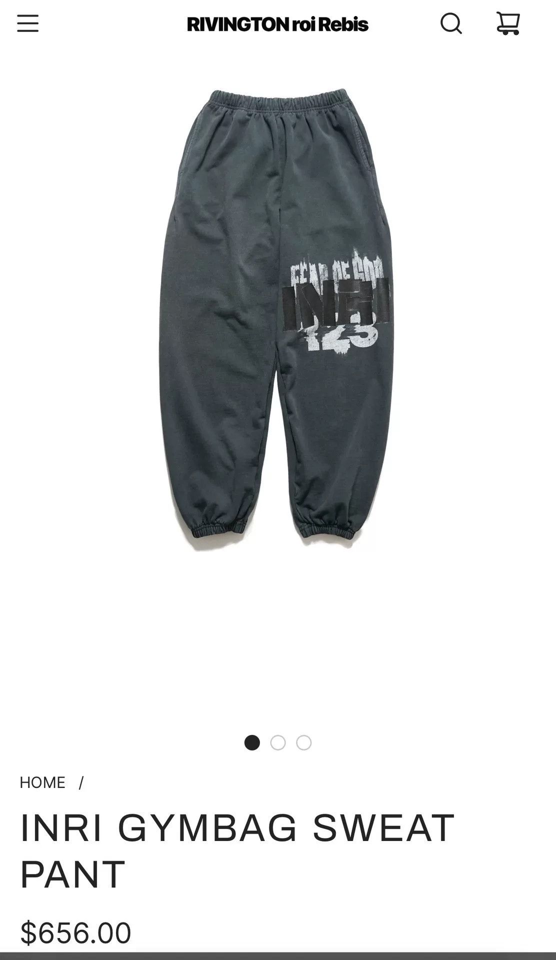 RRR-123 RRR123 x FEAR OF GOD Gymbag Sweatpants Size US 34 / EU 50 - 7 Thumbnail