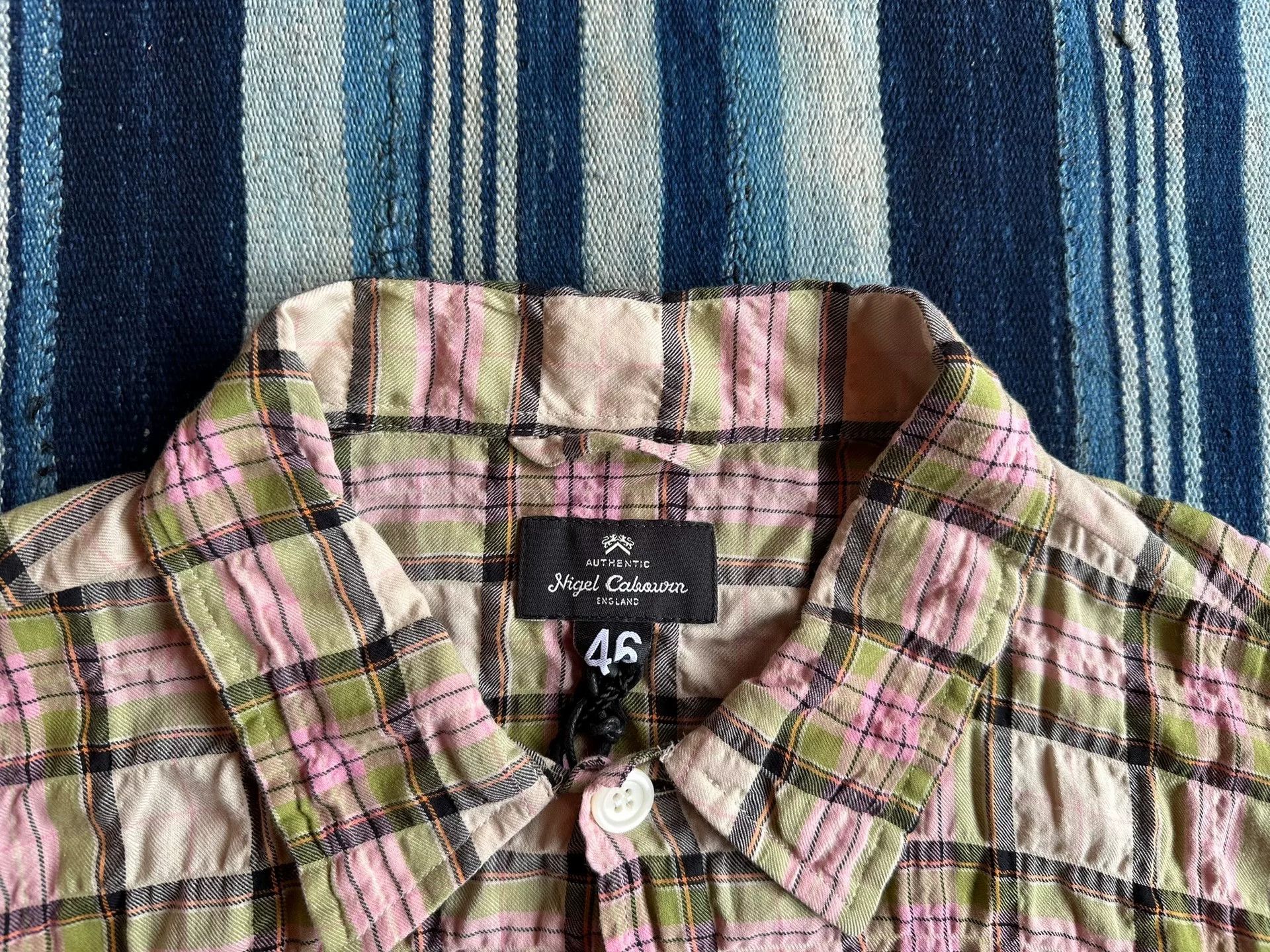 Nigel Cabourn Nigel Cabourn Frankies Short Sleeve Shirt Size US M / EU 48-50 / 2 - 3 Thumbnail