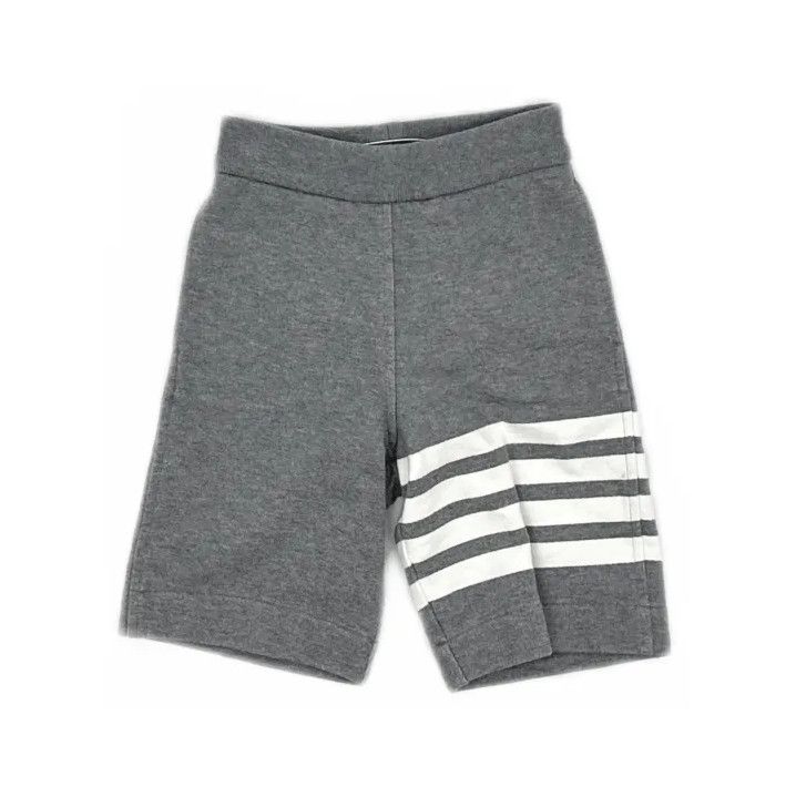 Thom Browne Thom Browne Classic Gray Knit Sport Shorts Size US 30 / EU 46 - 2 Thumbnail