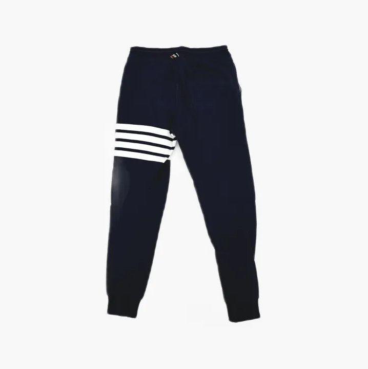 Thom Browne Thom Browne Classic Striped Drawstring Sweatpants Size US 30 / EU 46 - 3 Thumbnail