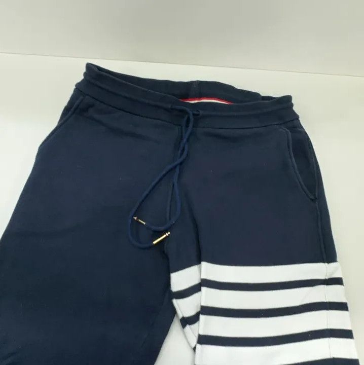 Thom Browne Thom Browne Classic Striped Drawstring Sweatpants Size US 30 / EU 46 - 9 Thumbnail