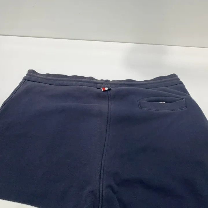 Thom Browne Thom Browne Navy Blue Drawstring Casual Shorts Size US 30 / EU 46 - 12 Thumbnail