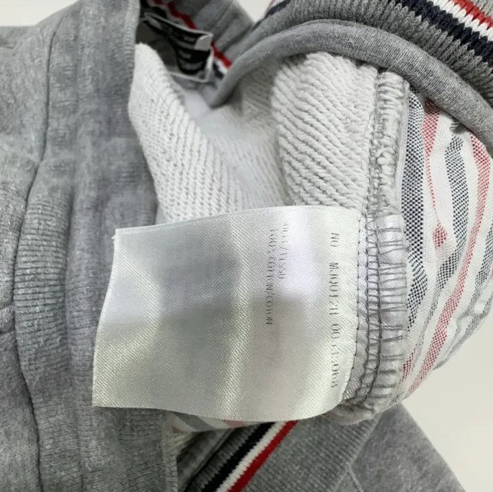 Thom Browne Thom Browne Gray Classic Striped Relaxed Shorts Size US 30 / EU 46 - 5 Thumbnail