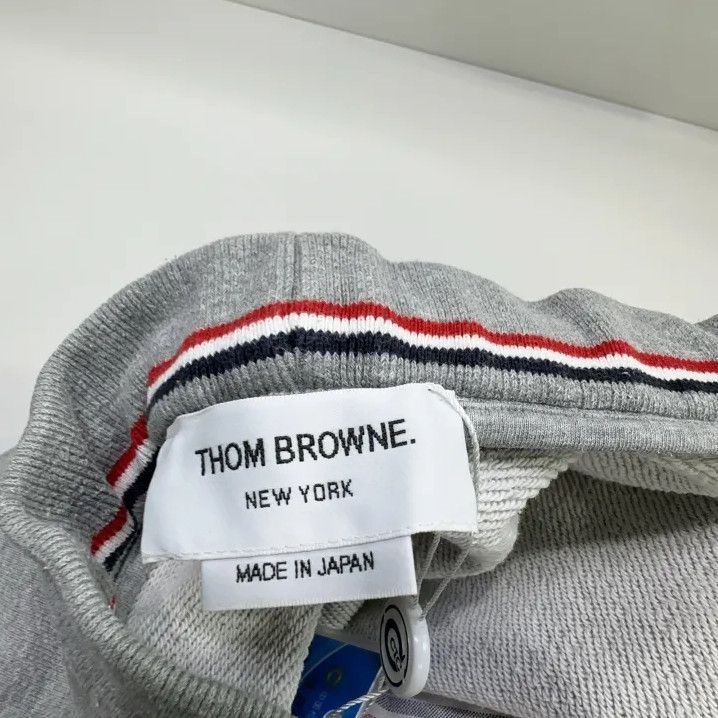 Thom Browne Thom Browne Gray Classic Striped Relaxed Shorts Size US 30 / EU 46 - 6 Thumbnail