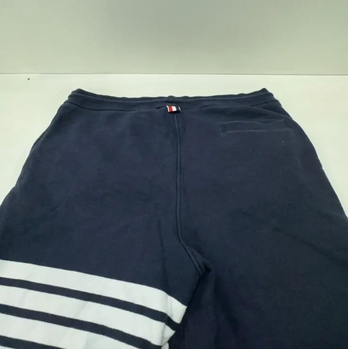 Thom Browne Thom Browne Navy Blue Classic Drawstring Shorts Size US 34 / EU 50 - 15 Thumbnail