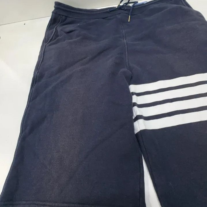 Thom Browne Thom Browne Navy Blue Classic Drawstring Shorts Size US 34 / EU 50 - 9 Thumbnail