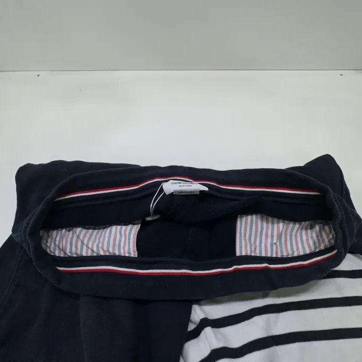 Thom Browne Thom Browne Navy Blue Classic Drawstring Shorts Size US 34 / EU 50 - 10 Thumbnail