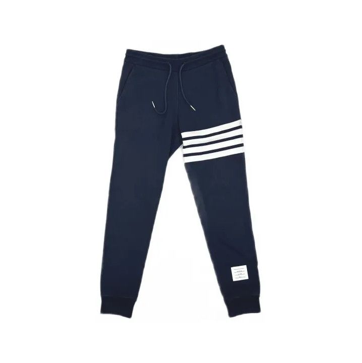 Thom Browne Thom Browne Classic Cashmere Track Pants for Men Size US 30 / EU 46 - 2 Thumbnail