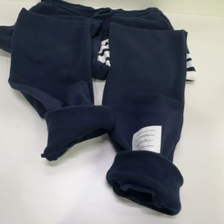 Thom Browne Thom Browne Classic Cashmere Track Pants for Men Size US 30 / EU 46 - 12 Thumbnail