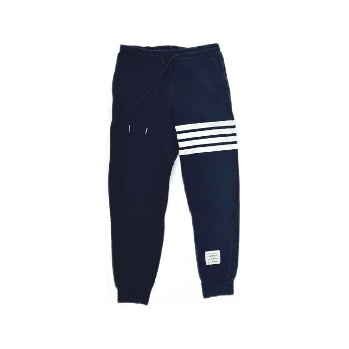 Thom Browne Thom Browne Classic Striped Drawstring Joggers Size US 30 / EU 46 - 2 Thumbnail