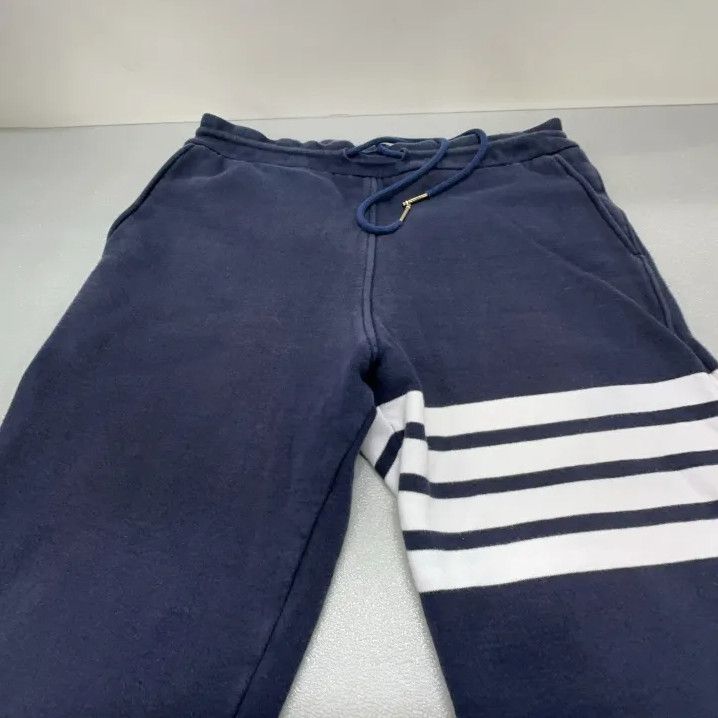 Thom Browne Thom Browne Classic Striped Drawstring Joggers Size US 30 / EU 46 - 9 Thumbnail