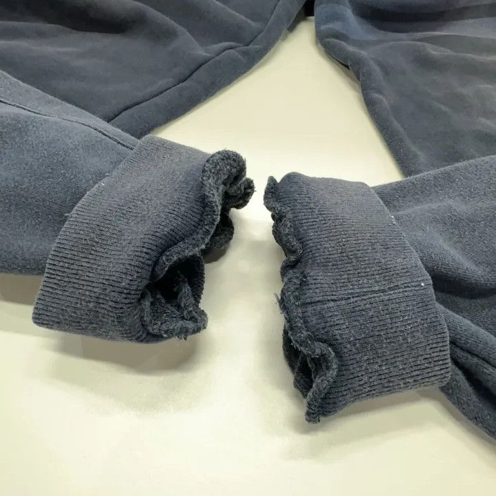 Thom Browne Thom Browne Navy Striped Knit Sweatpants Size US 30 / EU 46 - 13 Thumbnail