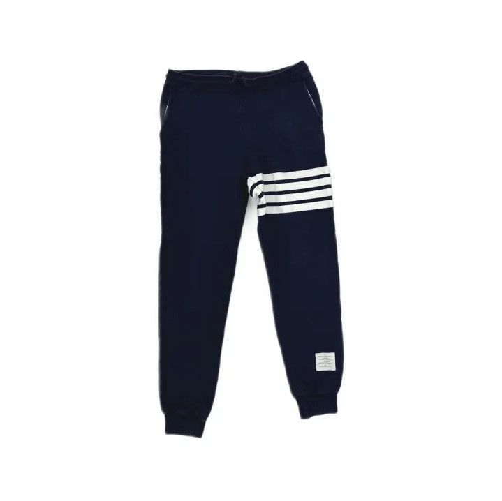 Thom Browne Thom Browne Classic Four-Stripe Track Pants Size US 30 / EU 46 - 2 Thumbnail