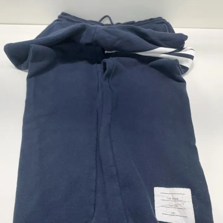 Thom Browne Thom Browne Classic Four-Stripe Track Pants Size US 30 / EU 46 - 12 Thumbnail