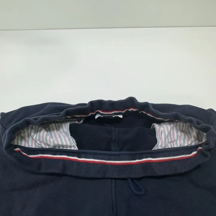 Thom Browne Thom Browne Classic Stripe Sports Shorts in Navy Blue Size US 30 / EU 46 - 19 Thumbnail