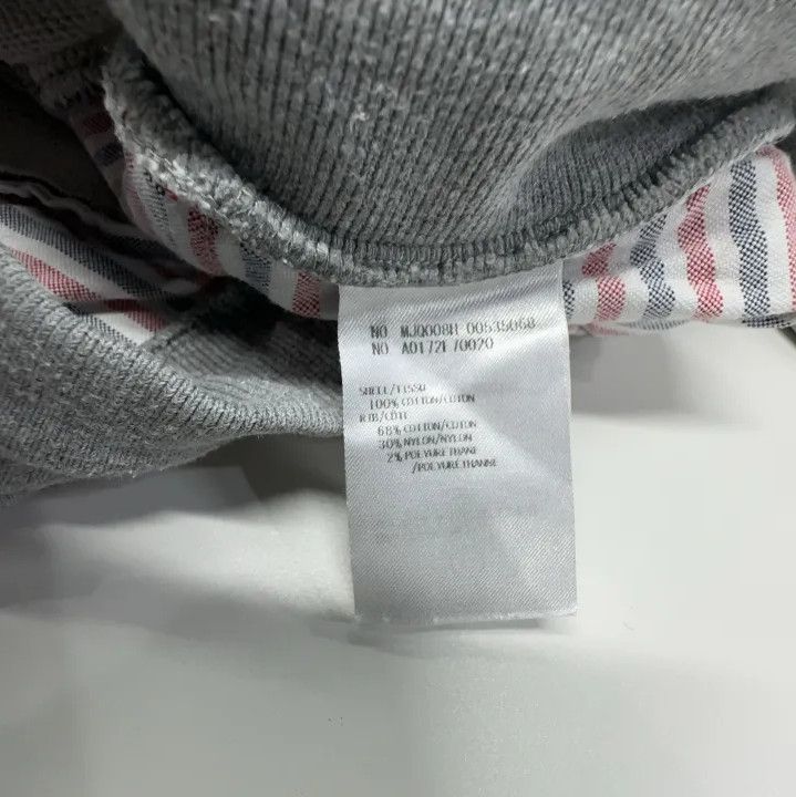 Thom Browne Thom Browne Classic Gray Striped Knit Sweatpants Size US 30 / EU 46 - 4 Thumbnail