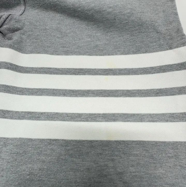 Thom Browne Thom Browne Classic Gray Striped Knit Sweatpants Size US 30 / EU 46 - 14 Thumbnail