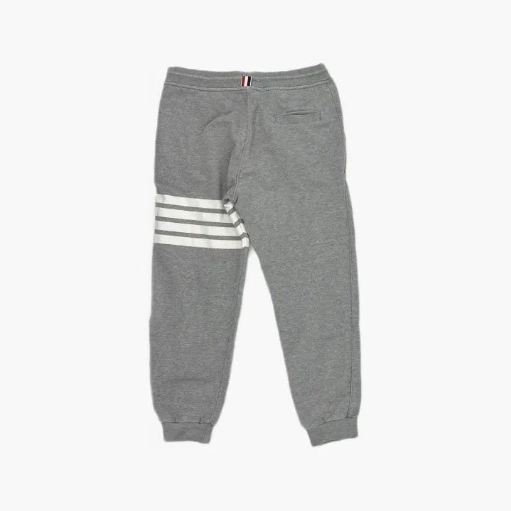 Thom Browne Thom Browne Classic Gray Striped Knit Sweatpants Size US 30 / EU 46 - 3 Thumbnail