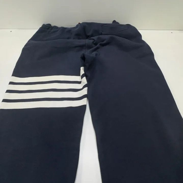 Thom Browne Thom Browne Classic Four-Stripe Jogging Pants Size US 34 / EU 50 - 17 Thumbnail