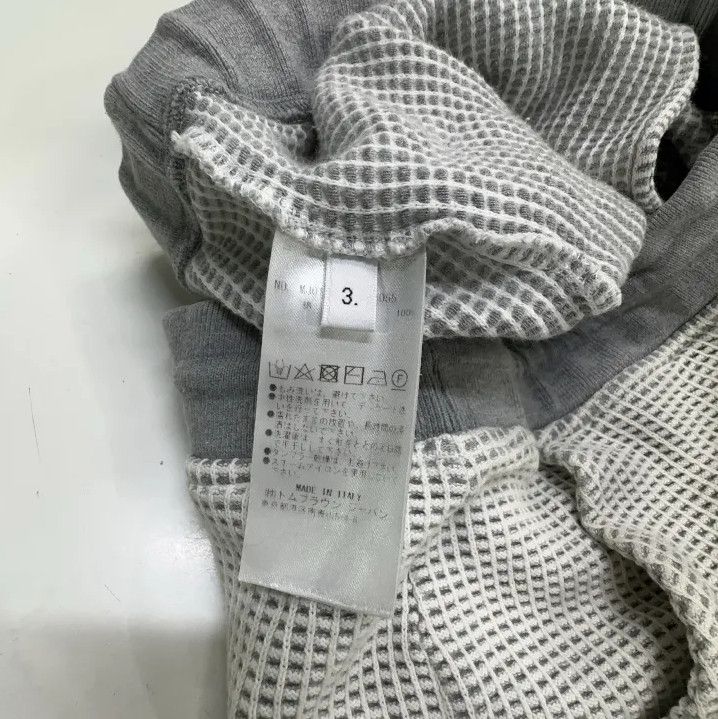 Thom Browne Thom Browne SS22 Gray Knitted Casual Shorts Size US 34 / EU 50 - 6 Thumbnail