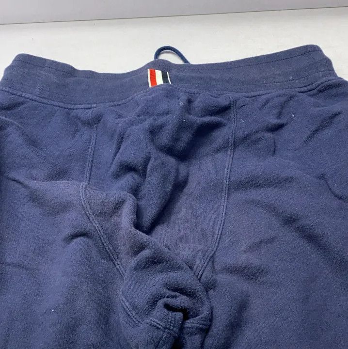 Thom Browne Thom Browne Classic Navy Sport Pants with Drawstring Size US 32 / EU 48 - 6 Thumbnail