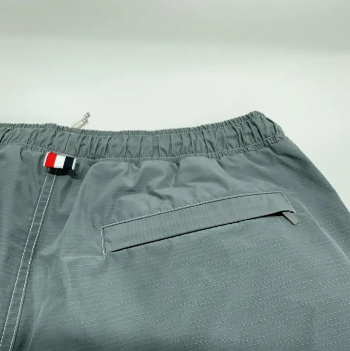 Thom Browne Thom Browne Grey Drawstring Casual Shorts for Men Size US 36 / EU 52 - 10 Thumbnail