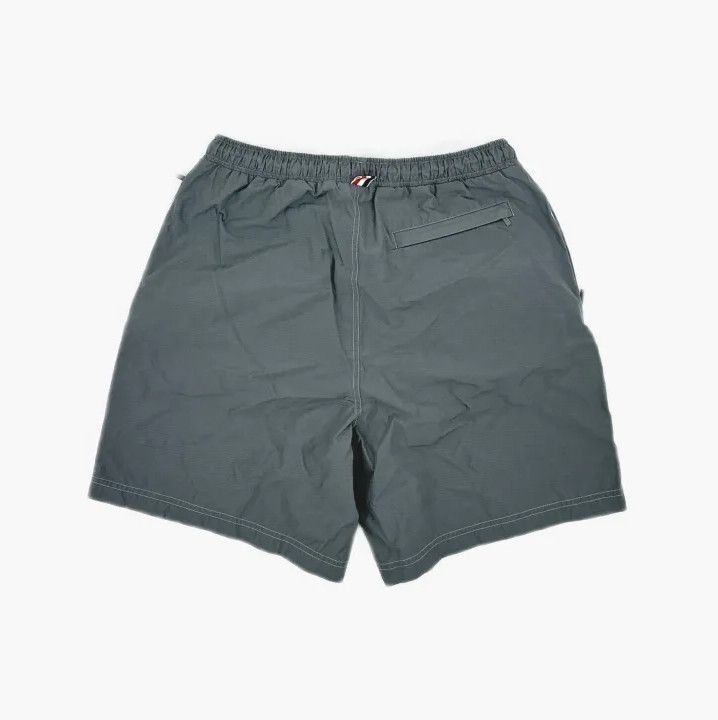 Thom Browne Thom Browne Grey Drawstring Casual Shorts for Men Size US 36 / EU 52 - 3 Thumbnail
