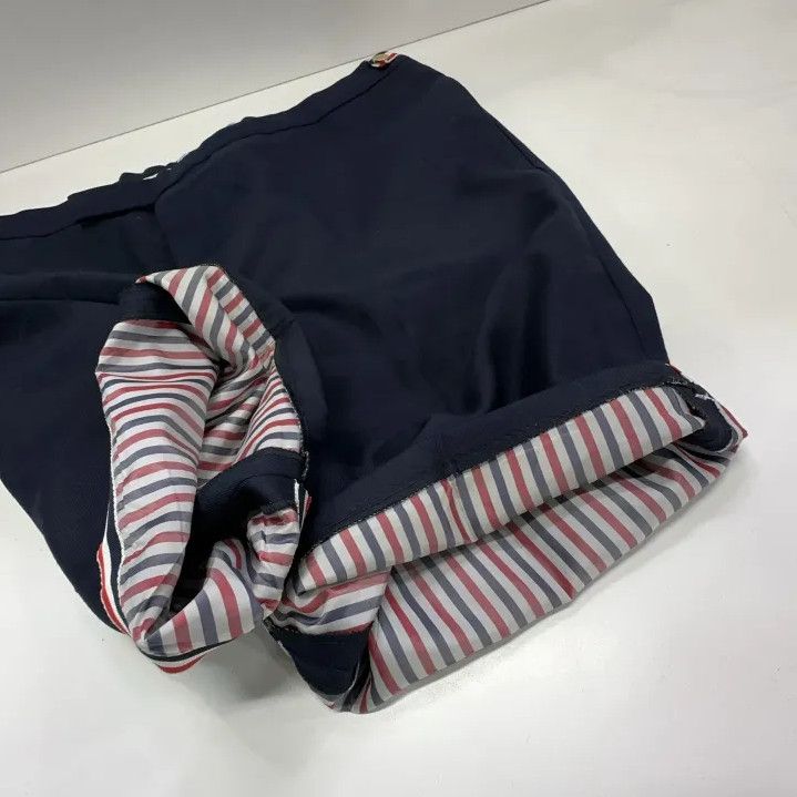 Thom Browne Thom Browne Slim Fit Satin Shorts for Men Size US 34 / EU 50 - 10 Thumbnail
