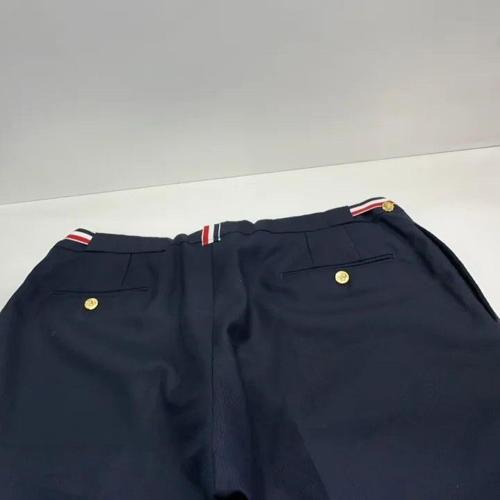 Thom Browne Thom Browne Slim Fit Satin Shorts for Men Size US 34 / EU 50 - 11 Thumbnail