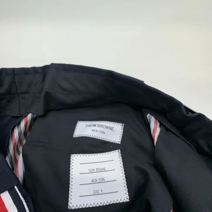 Thom Browne Thom Browne Slim Fit Satin Shorts for Men Size US 34 / EU 50 - 4 Thumbnail