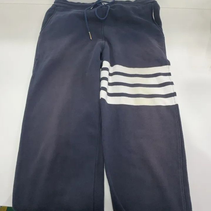 Thom Browne Thom Browne Classic Striped Casual Jogger Pants Size US 30 / EU 46 - 7 Thumbnail