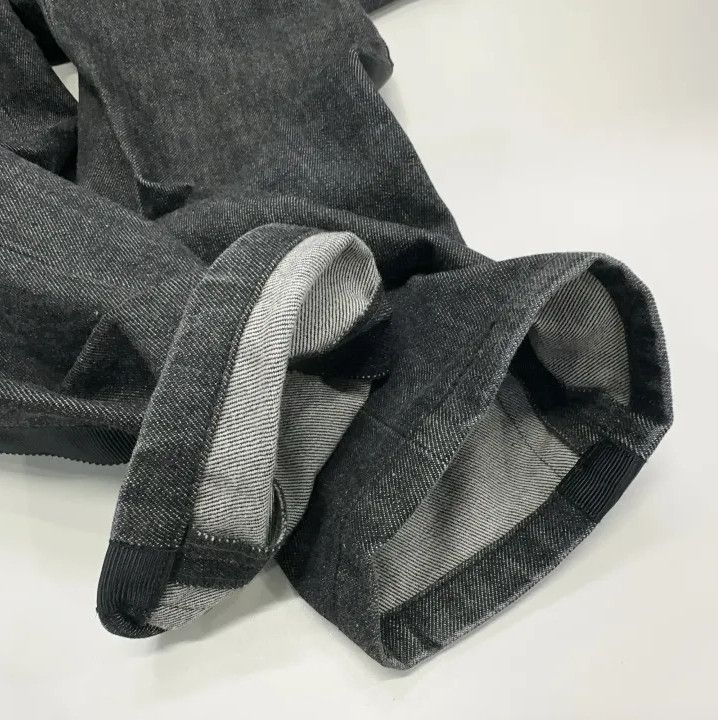 Thom Browne Thom Browne Classic Black Denim Pants Size US 30 / EU 46 - 9 Thumbnail