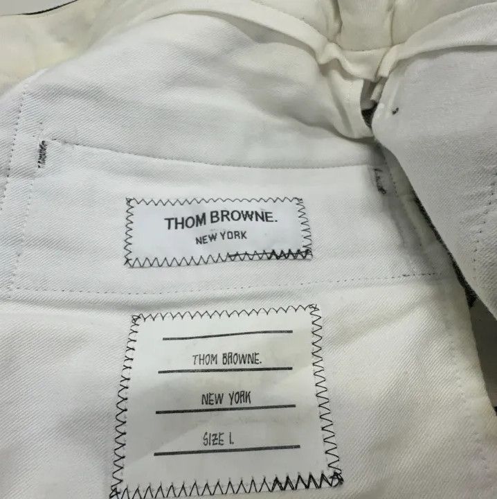 Thom Browne Thom Browne Classic Black Denim Pants Size US 30 / EU 46 - 4 Thumbnail