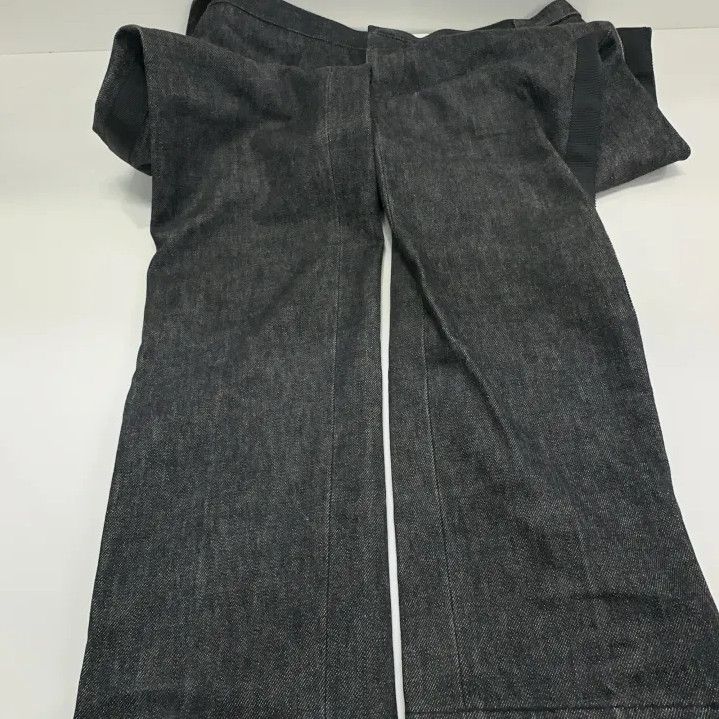 Thom Browne Thom Browne Classic Black Denim Pants Size US 30 / EU 46 - 8 Thumbnail