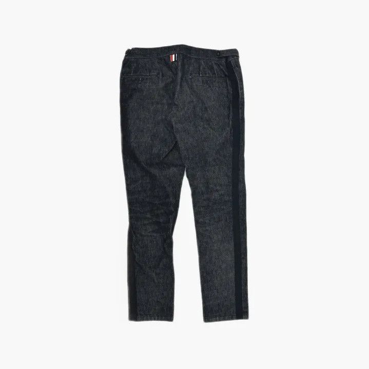 Thom Browne Thom Browne Classic Black Denim Pants Size US 30 / EU 46 - 3 Thumbnail