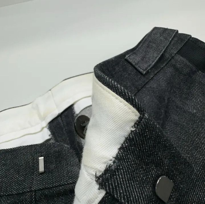 Thom Browne Thom Browne Classic Black Denim Pants Size US 30 / EU 46 - 12 Thumbnail