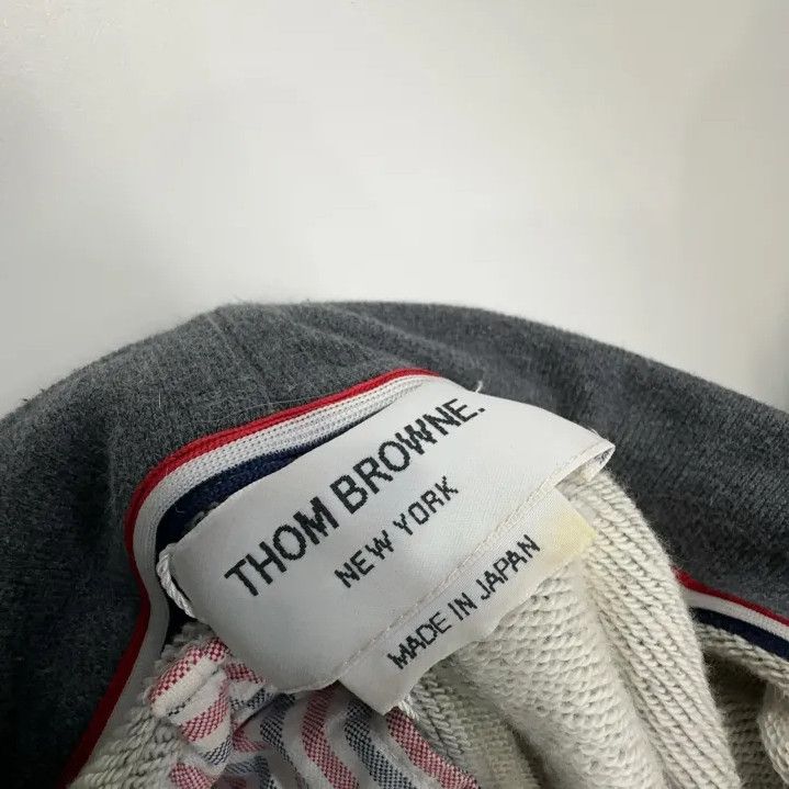 Thom Browne Thom Browne Gray Classic Striped Comfort Pants Size US 30 / EU 46 - 5 Thumbnail