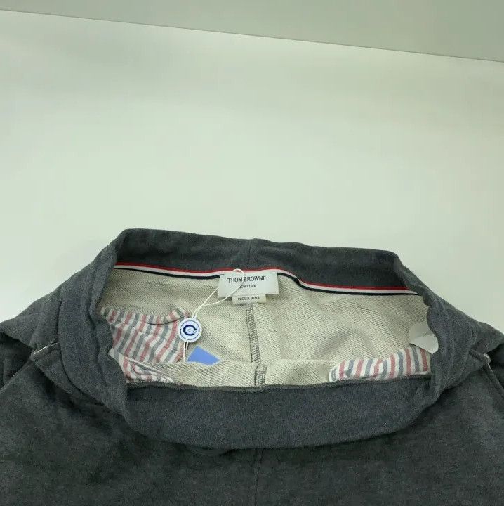 Thom Browne Thom Browne Gray Classic Striped Comfort Pants Size US 30 / EU 46 - 7 Thumbnail