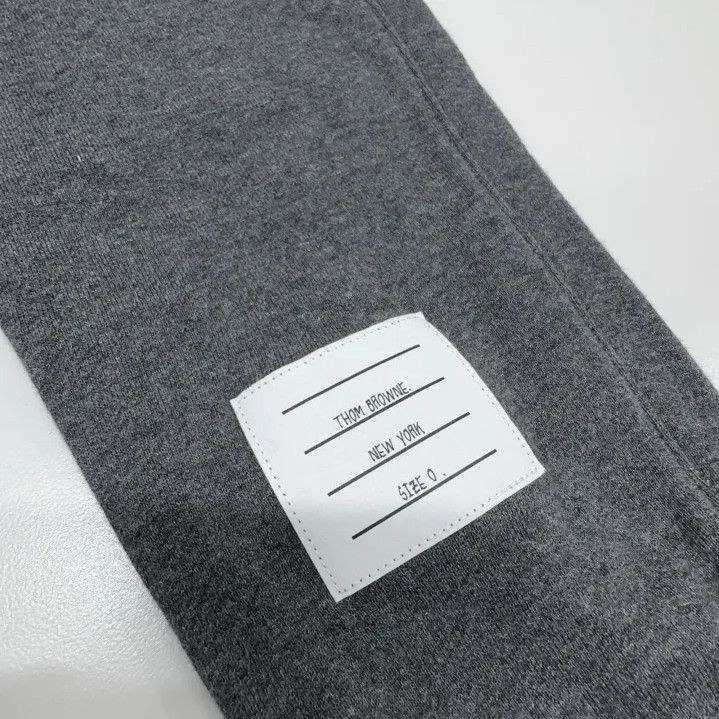 Thom Browne Thom Browne Gray Classic Stripe Sweatpants Size US 28 / EU 44 - 6 Thumbnail