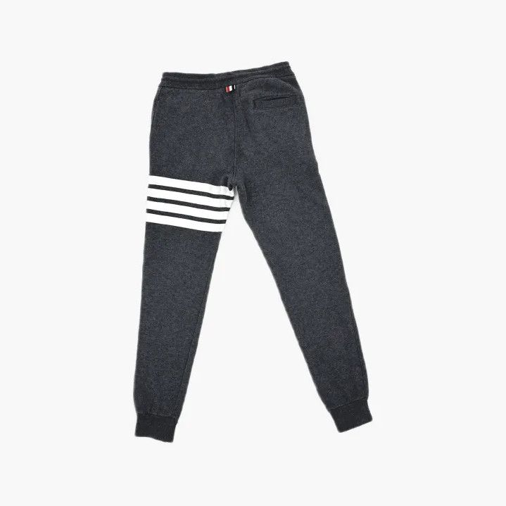 Thom Browne Thom Browne Gray Classic Stripe Sweatpants Size US 28 / EU 44 - 3 Thumbnail