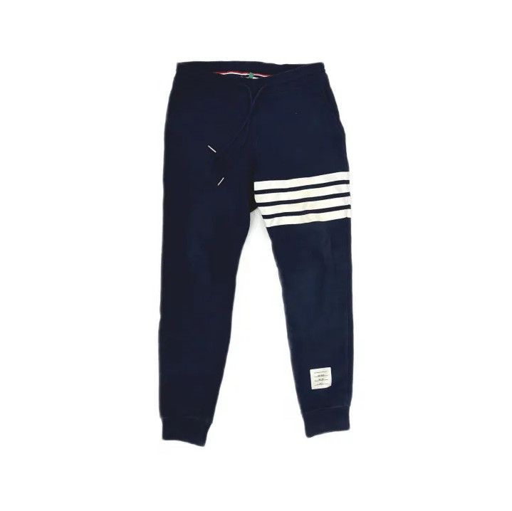 Thom Browne Thom Browne Classic Stripe Drawstring Pants Size US 30 / EU 46 - 2 Thumbnail