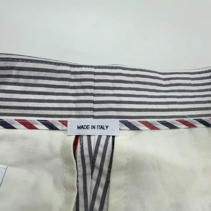 Thom Browne Thom Browne Boys' Gray Striped Casual Shorts Size US 26 / EU 42 - 4 Thumbnail